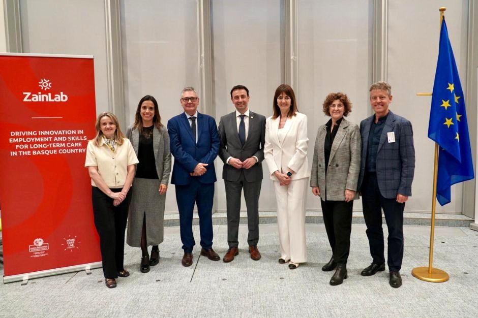 ZainLab lleva al Parlamento Europeo la experiencia vasca en empleo, capacitación y cuidados