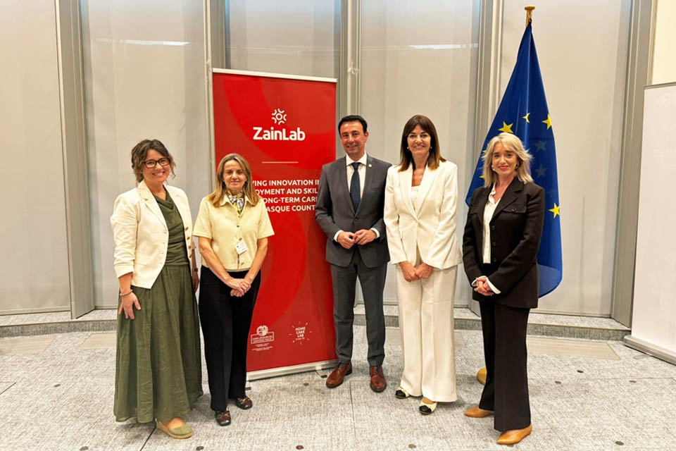 ZainLab lleva al Parlamento Europeo la experiencia vasca en empleo, capacitación y cuidados ZainLab lleva al Parlamento Europeo la experiencia vasca en empleo, capacitación y cuidados